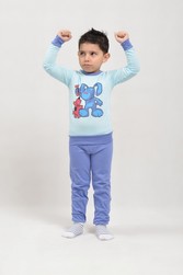 Пижама детская для мальчиков с печатью трафаретной