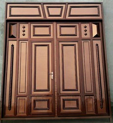 Jigarrang temir darvoza