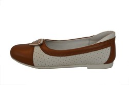 Модель 095, балетки из натуральной кожи