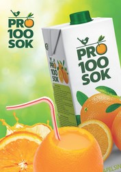 Соко-содержащий напиток "PRO100SOK"