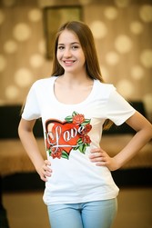 Футболка женская с короткими рукавами Ж-40 11